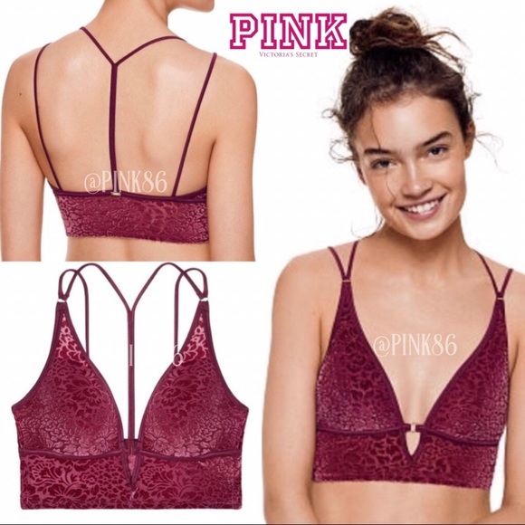 PINK Victoria's Secret Other - PINK Victoria’s Secret Velvet Bralette